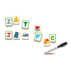 Clementoni - Livre de lettres et de mots magnétiques Sapientino - Jouets éducatifs