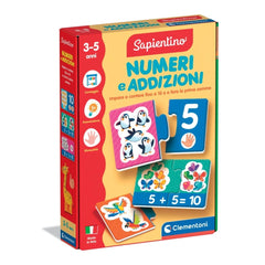 Clementoni - Sapientino-Numeri-e-Addizioni - Jouets Éducatifs