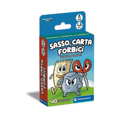 Clementoni - Pierre-Papier-Ciseaux - Jeux de Cartes