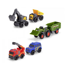 Dickie - Ensemble de Micro Véhicules Volvo - Véhicules de Jeu