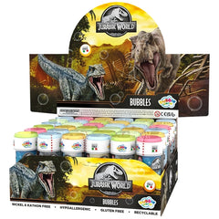 Dulcop - Bulles de savon Jurassic World 60 Ml - Équipement de jeu extérieur