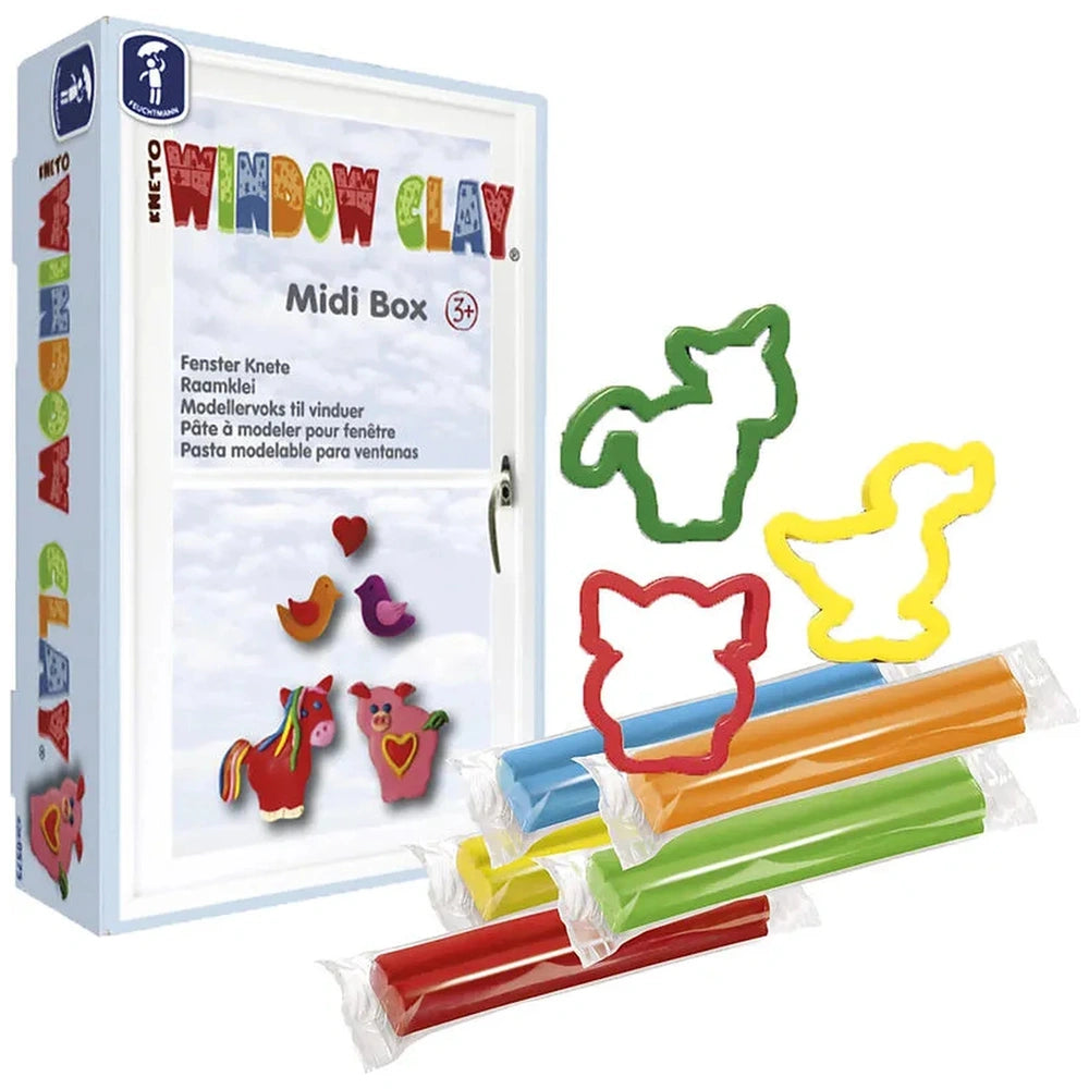 Feuchtmann - Window Clay - Midi Box - Clay & Modeling Dough
