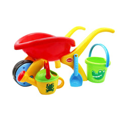 Gowi - Design Wheelbarrow Set Classic - 4 Pieces - Outdoor Play Equipment