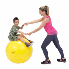Gymnic - Ballon de Fitness Classique 55 cm Rouge