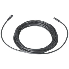 Jagerndorfer black 10-meter cable connection sleeve for model making, displayed in a centered front view.