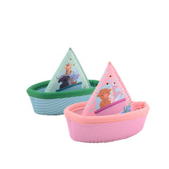 Joueco - Happy World Neoprene Water Toy Boat - Bath Toys