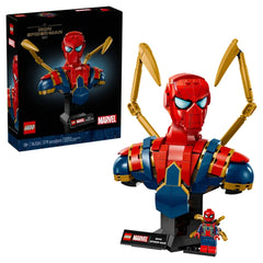 LEGO - Buste de l'Homme-Araignée en Fer - Figurines d'Action et de Jouets