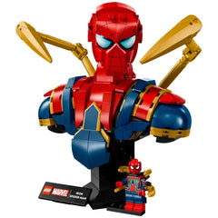 LEGO - Buste de l'Homme-Araignée en Fer - Figurines d'Action et de Jouets