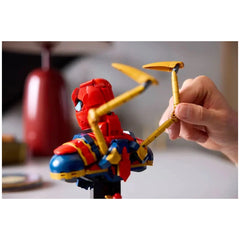 LEGO - Buste de l'Homme-Araignée en Fer - Figurines d'Action et de Jouets