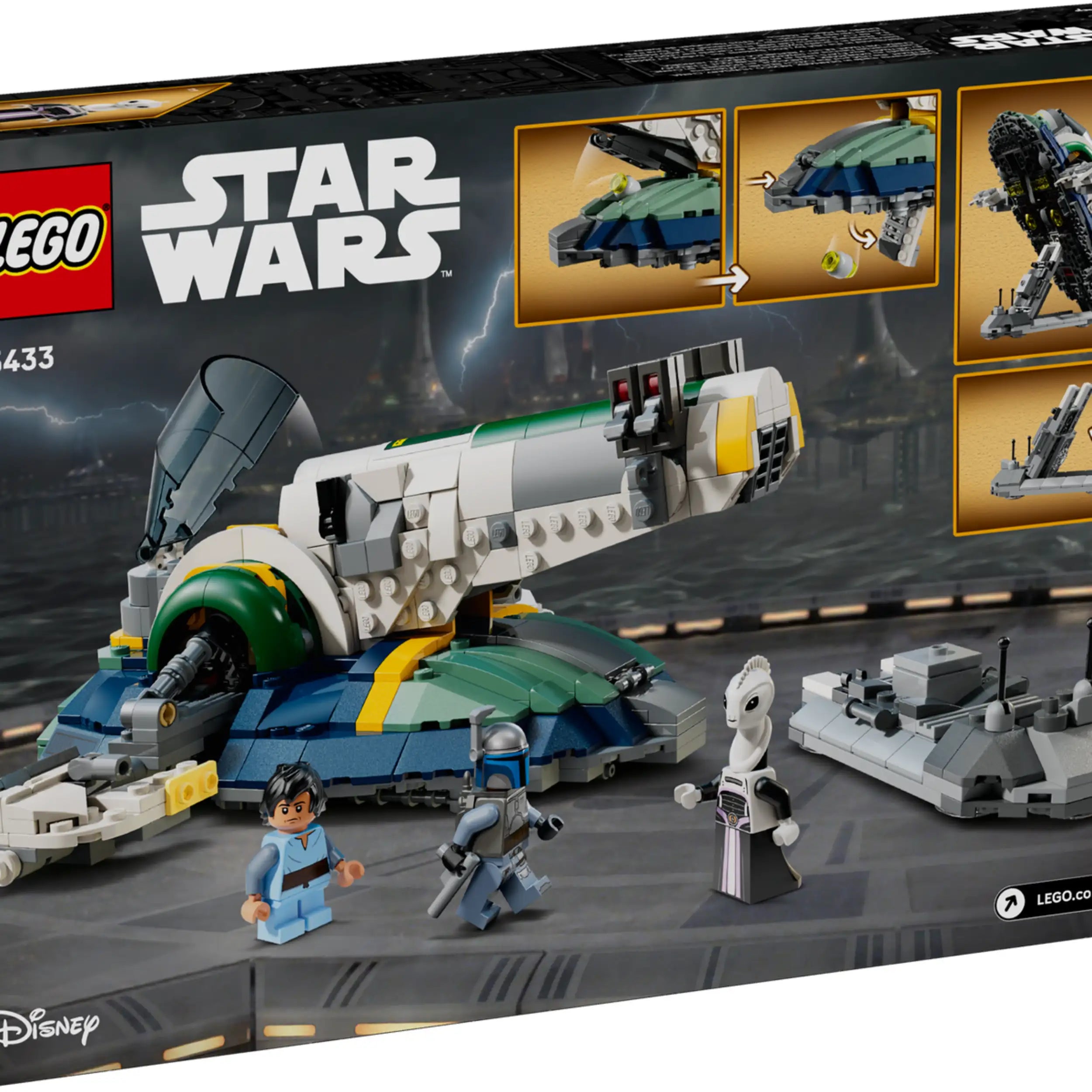 LEGO - Le vaisseau spatial de Jango Fett - Action et figurines de collection