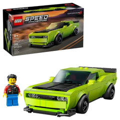 LEGO - Speed Champions Dodge Challenger SRT Hellcat - Figurines d'action et jouets