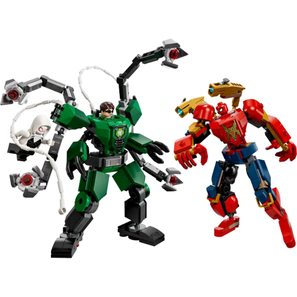 LEGO - Mech Battle Spider-Man contre Doc Ock - Ensemble de jouets de construction