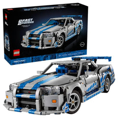LEGO - Technic 2 Fast 2 Furious Nissan Skyline GT-R R34 - Figurines d'action et jouets