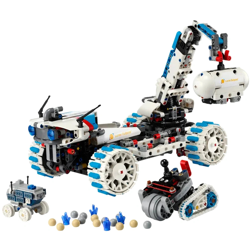 LEGO - Technic Poste Lunaire Rover de la Lune - Figurines d'Action et de Jouets