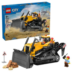 LEGO - Bulldozer Jaune - Jouets de Construction