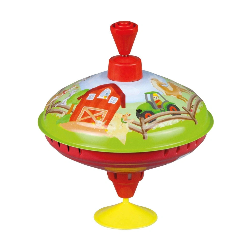 Lena - Toupie - Ferme Rotative 16 cm - Jouets d'Activité pour Bébé