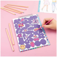 Make It Real - Carnet de croquis de mode Art Groovy Vibes - Arts et Loisirs