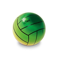 Mondo Beach Volleyball in glossy green gradient, featuring a smooth surface and spherical shape.