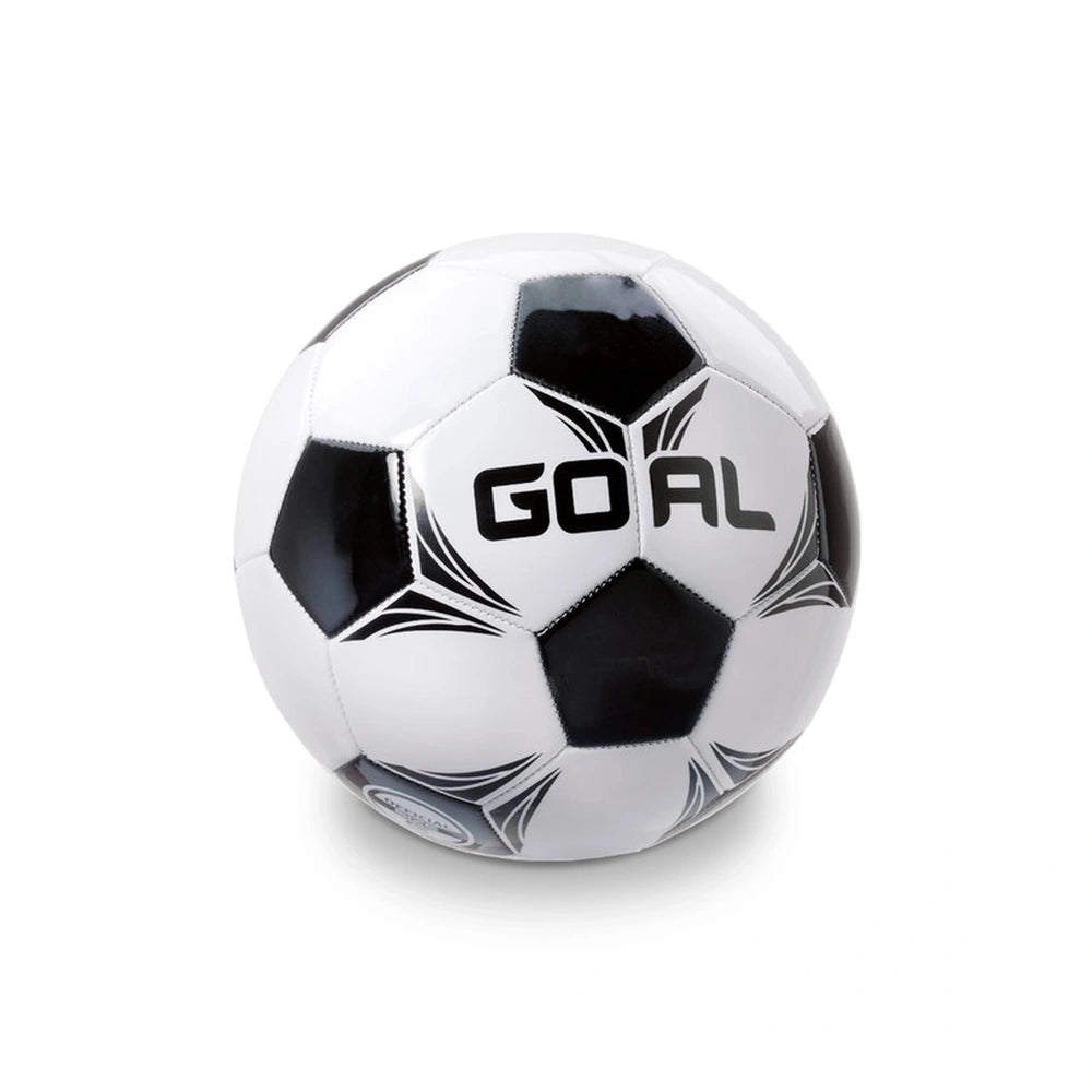 Mondo Football Goal 23 cm n 5 features a white soccer ball with black pentagons and "GOAL" printed in black.