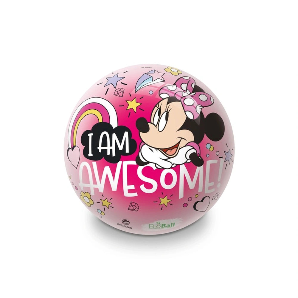 Mondo - Minnie Mouse Bio Ball 23 cm - Équipement de jeu extérieur