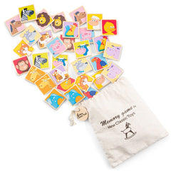 New Classic Toys - Jeu de mémoire - Animaux - Jeux de société