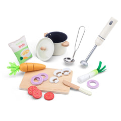 New Classic Toys - Play Food - Soup Making Set - Pretend Professions & Role Playing