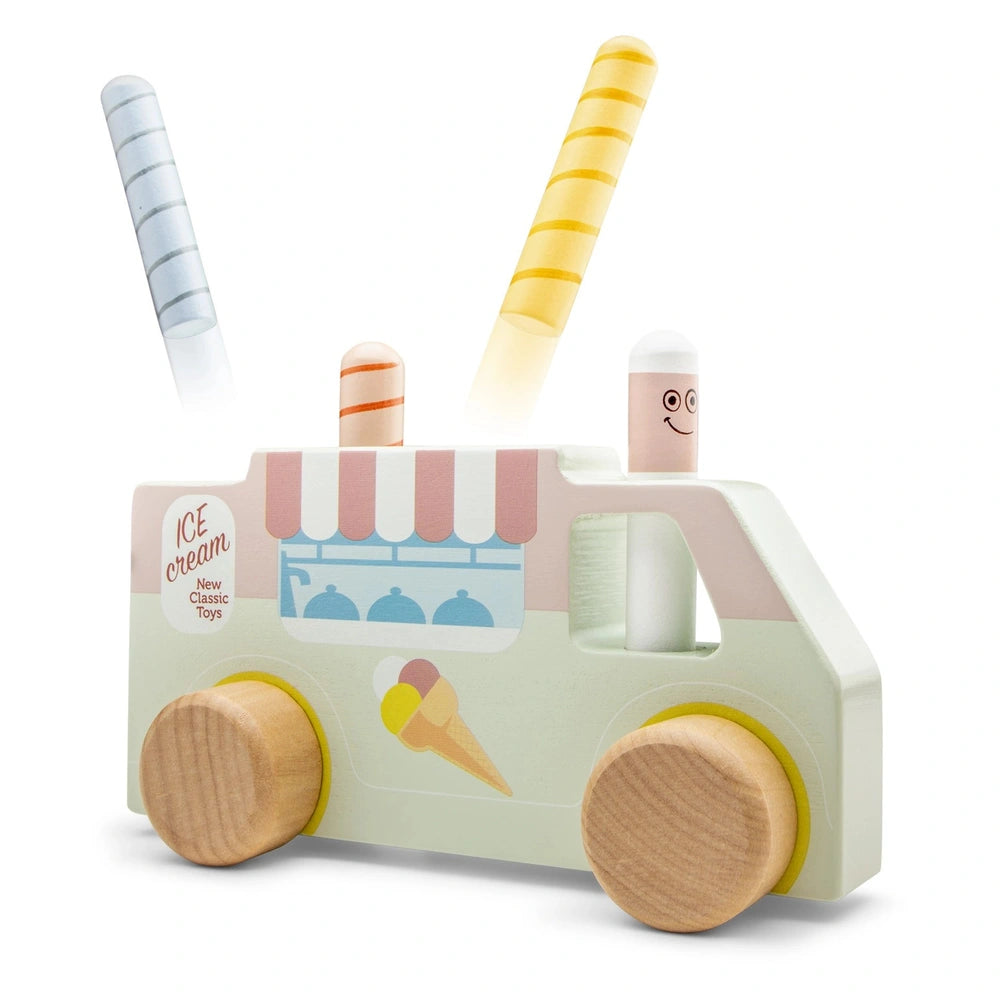 New Classic Toys - Pop Up - Camion de Glaces - Jouets d'Activité pour Bébé