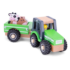 New Classic Toys - Tracteur avec remorque - Animaux - Véhicules de jeu