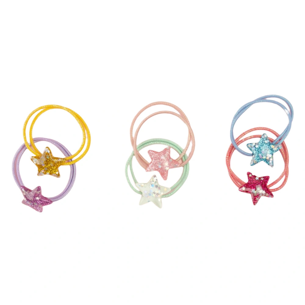 Nice - Ensemble de 2 élastiques à cheveux Star Pony - Soins personnels