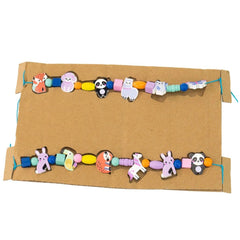 Nice - Wooden Beads Animal Forest Set - Arts & Crafts