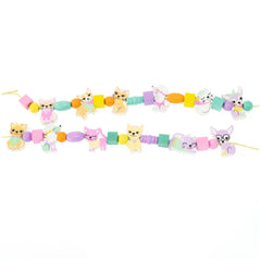 Nice - Wooden Beads Puppies Set - Arts & Crafts