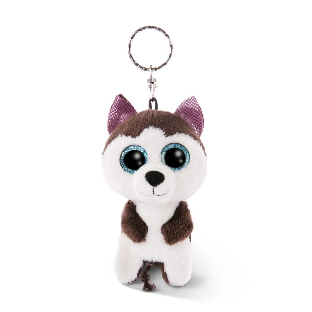 NICI - Glubschis-Key-Ring-Husky-Barkley-Action-Toy-Figures