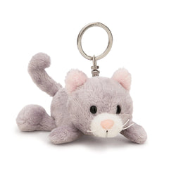 NICI - Homies-Keyholder-Lying-Cat-Gray-Action-Toy-Figures