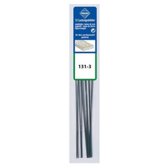 Pebaro 131-3 fretsaw blades package, featuring 12 metal blades for woodworking and crafts.