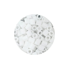 Pet Hama Iron-on Beads - White (01) 1000 Pcs.