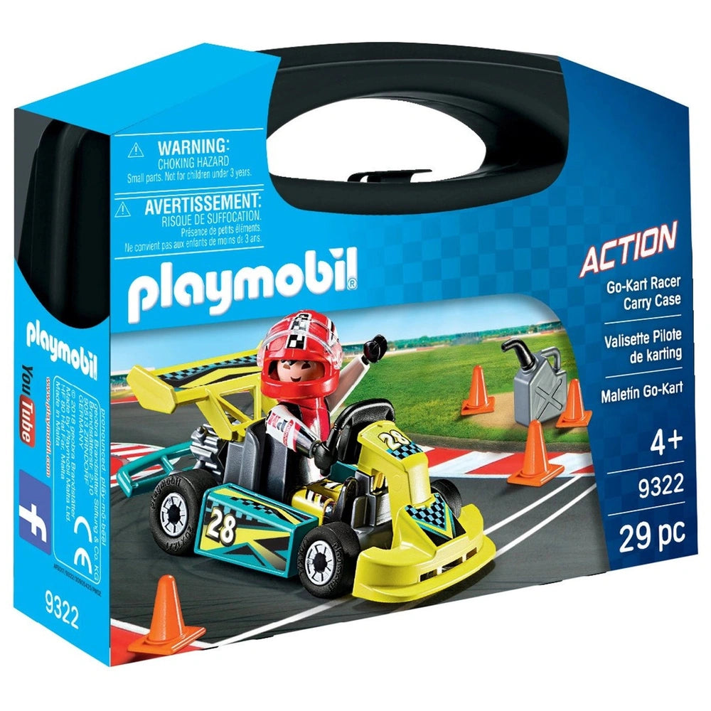 Playmobil Action Go-Kart Racer Malette 9322