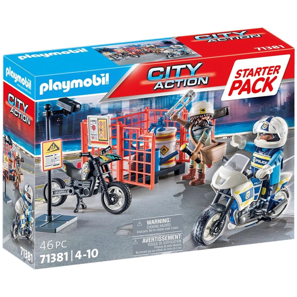 Playmobil City Action Pack de Démarrage Police - 71381
