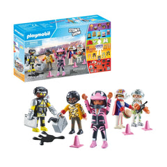 Playmobil City Life Mes Figurines : Spectacle de Cascades - 71399