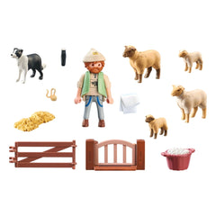 Playmobil Country Jeune Berger avec Moutons - 71444
