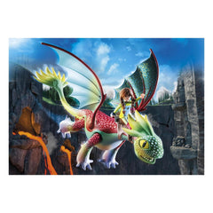 Playmobil Dragons : Les Neuf Royaumes Plumes & Alex - 71083