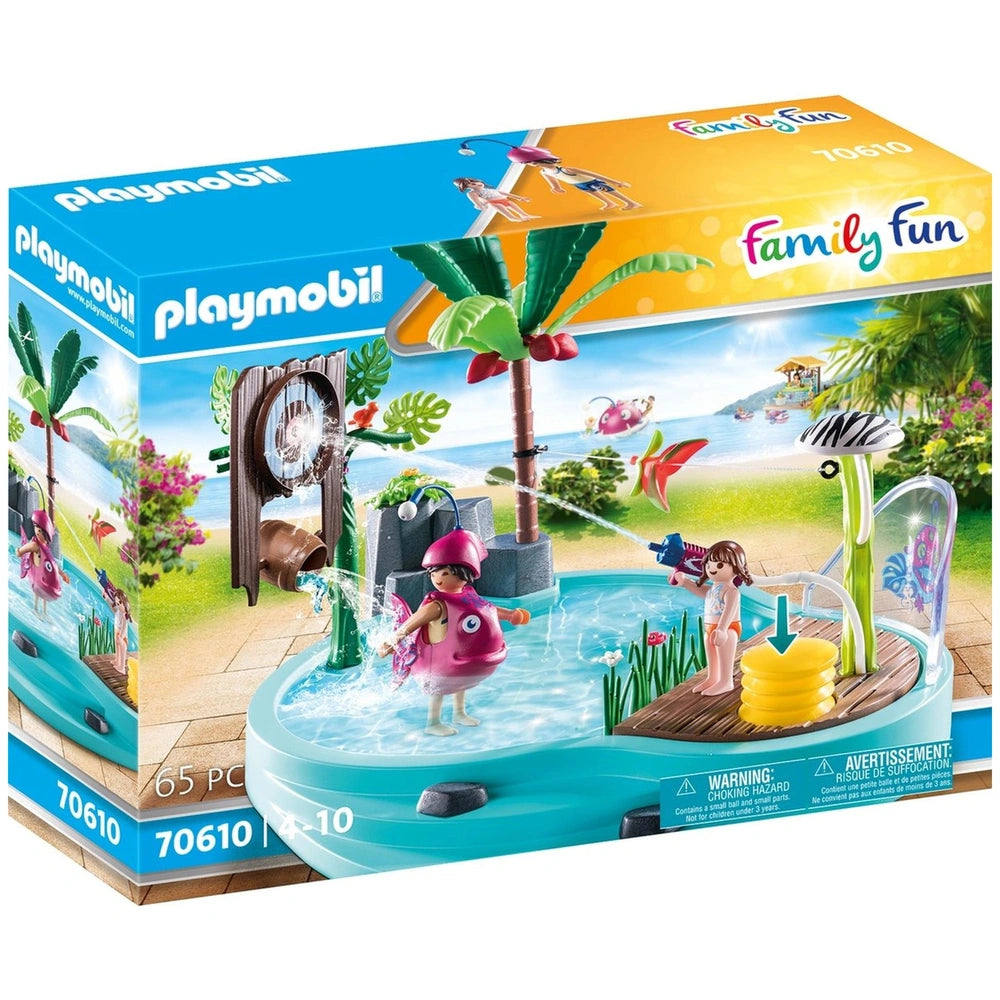 Playmobil Family Fun Piscine avec éclaboussures - 70610