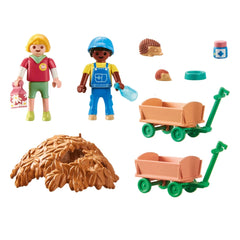 Playmobil My Life Caring For The Hedgehog Family - 71512
