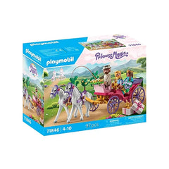 Playmobil - Promenade en Carrosse Magique de Princesse - Ensembles de Jeux