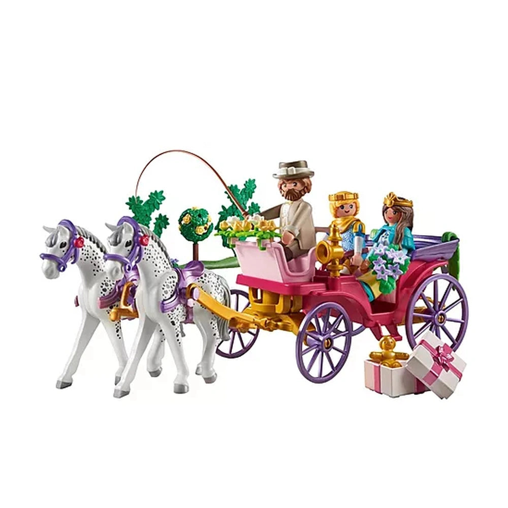 Playmobil - Promenade en Carrosse Magique de Princesse - Ensembles de Jeux