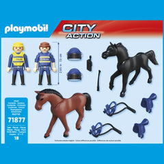 Playmobil - Toy Playsets - Police Horse Patrol - 4 Years - City Action