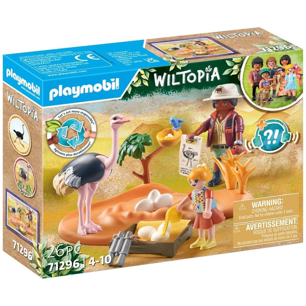 Playmobil Wiltopia Visite de Papa Autruche - 71296