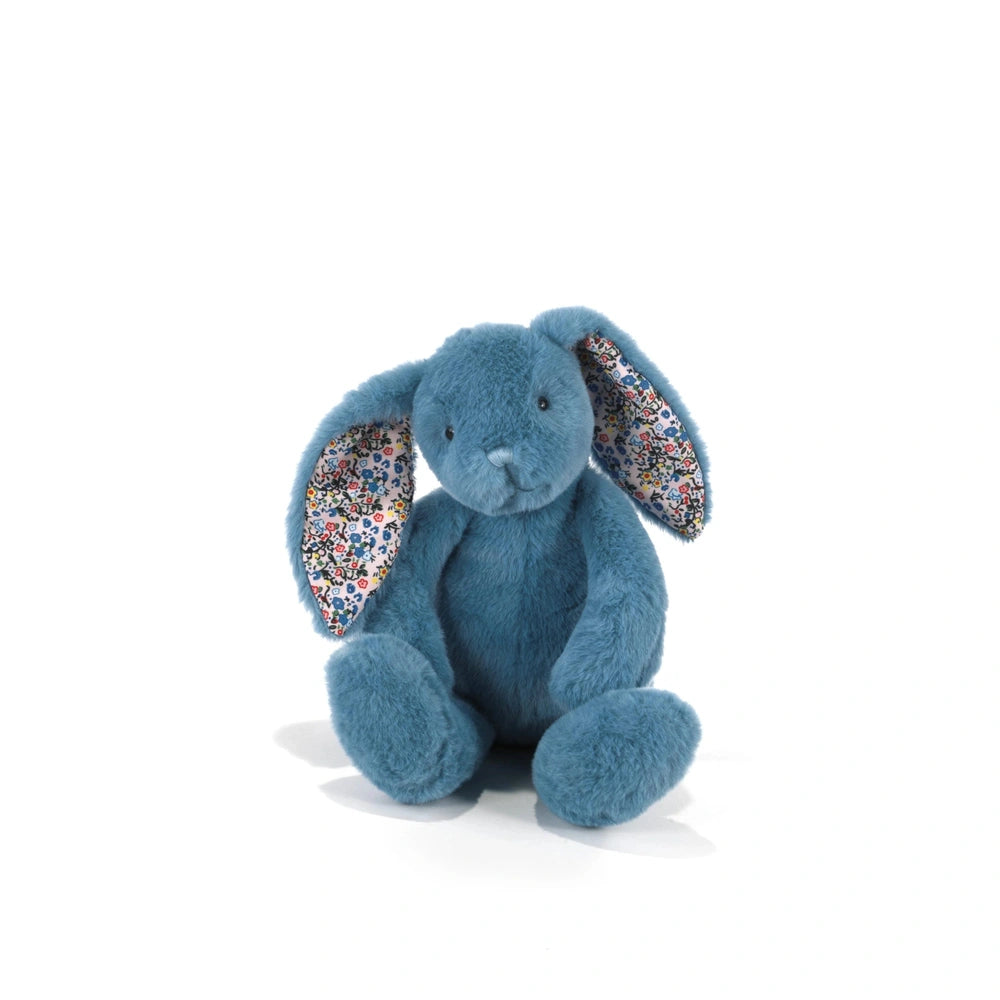 Plush & Co Fiore Petit Lapin Bleu Peluche 37 cm