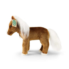 Rappa - Cheval en peluche marron 23 cm - Animaux en peluche écologiques