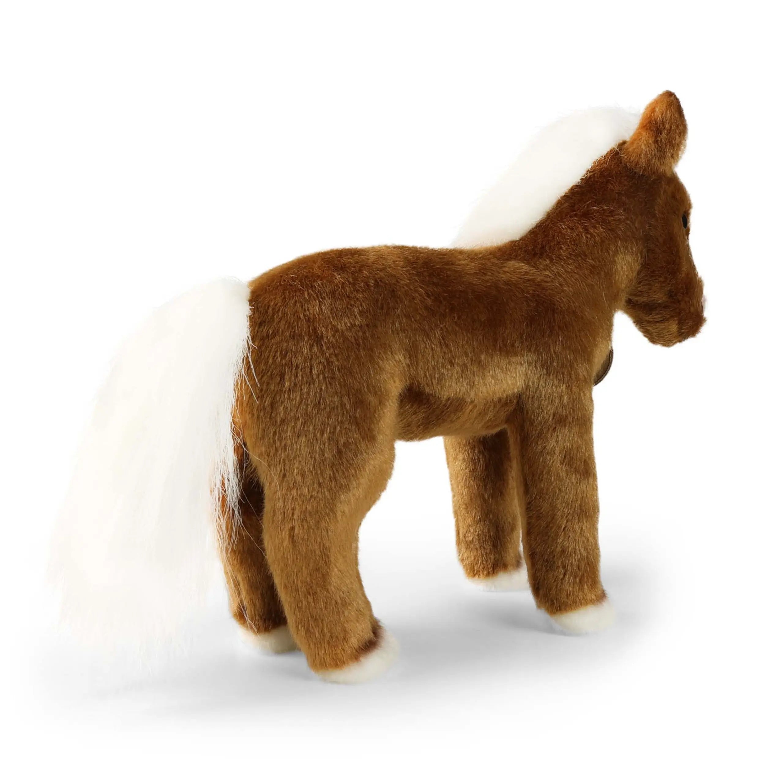 Rappa - Cheval en peluche marron 23 cm - Animaux en peluche écologiques