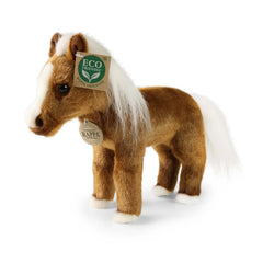 Rappa - Cheval en peluche marron 23 cm - Animaux en peluche écologiques